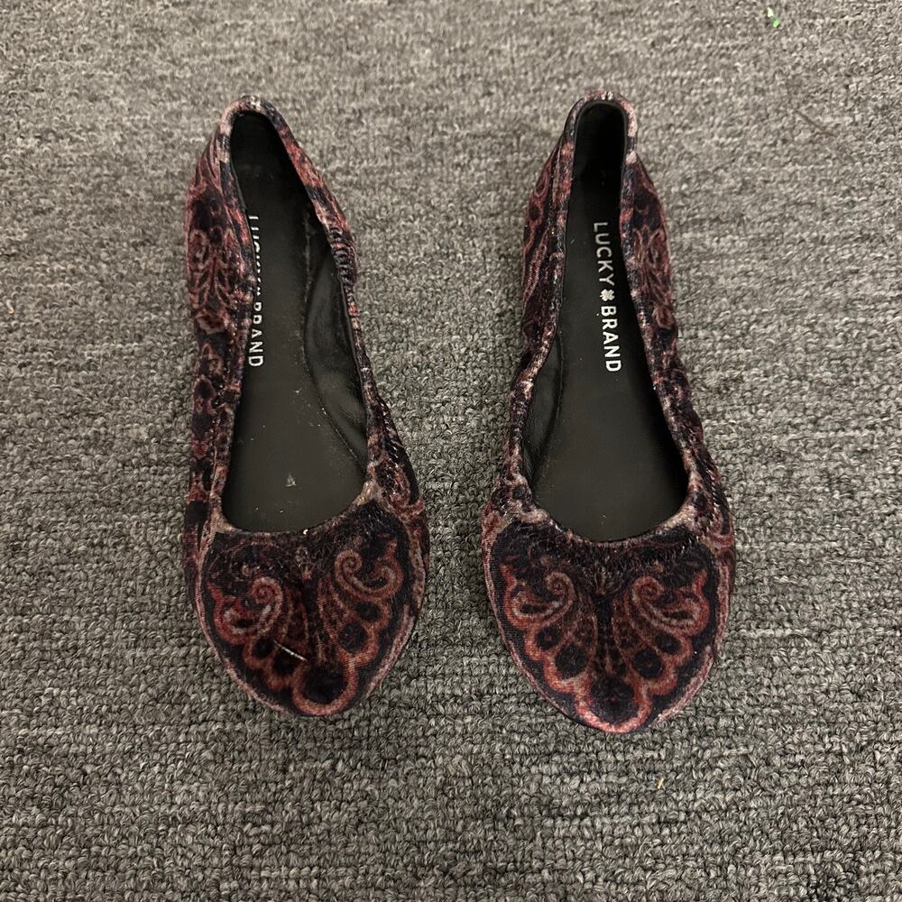 Lucky Brand Womens Emmie Ballet Flats Size 6M